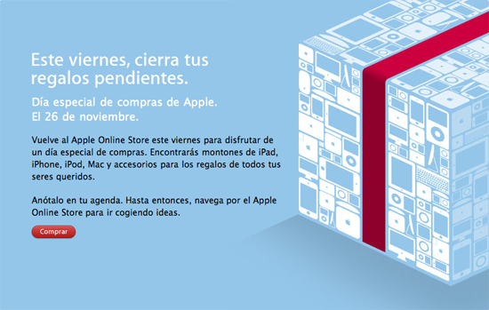 Black Friday, descuentos de Apple