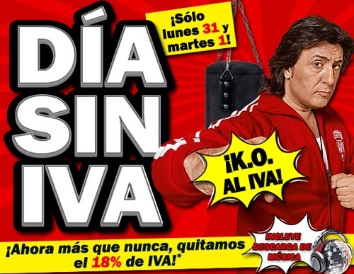 Días sin IVA Mediamarkt