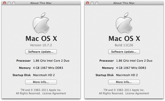 OS X Lion 10.7.2