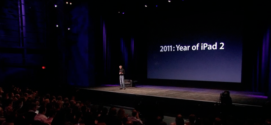 keynote iPad 2