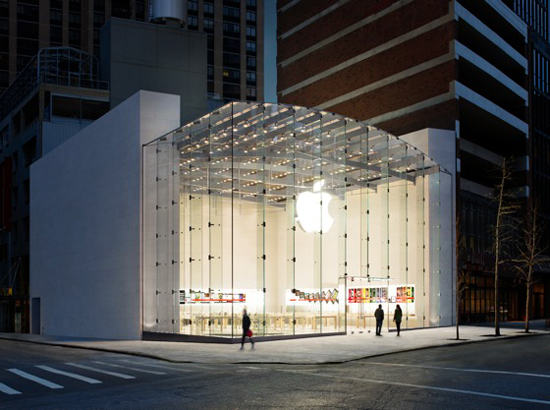 Apple Store Upper West Side vacía