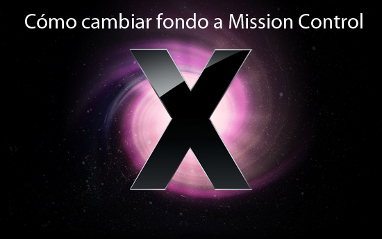 Como cambiar fondo a Mission Control