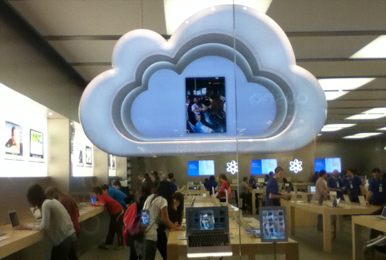 iCloud en las Apple Store