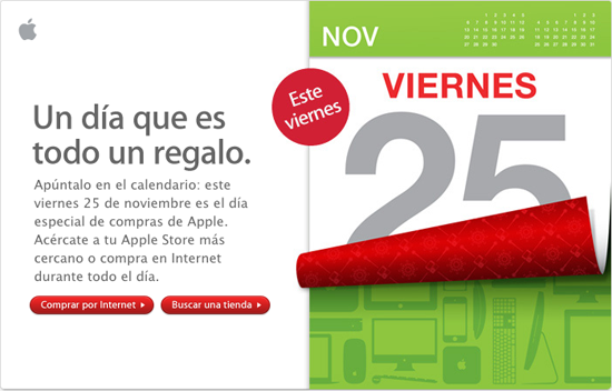 Black Friday de Apple