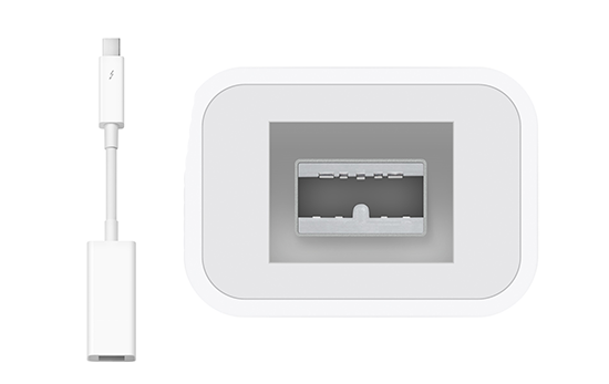 Adaptador Apple de Thunderbolt a FireWire