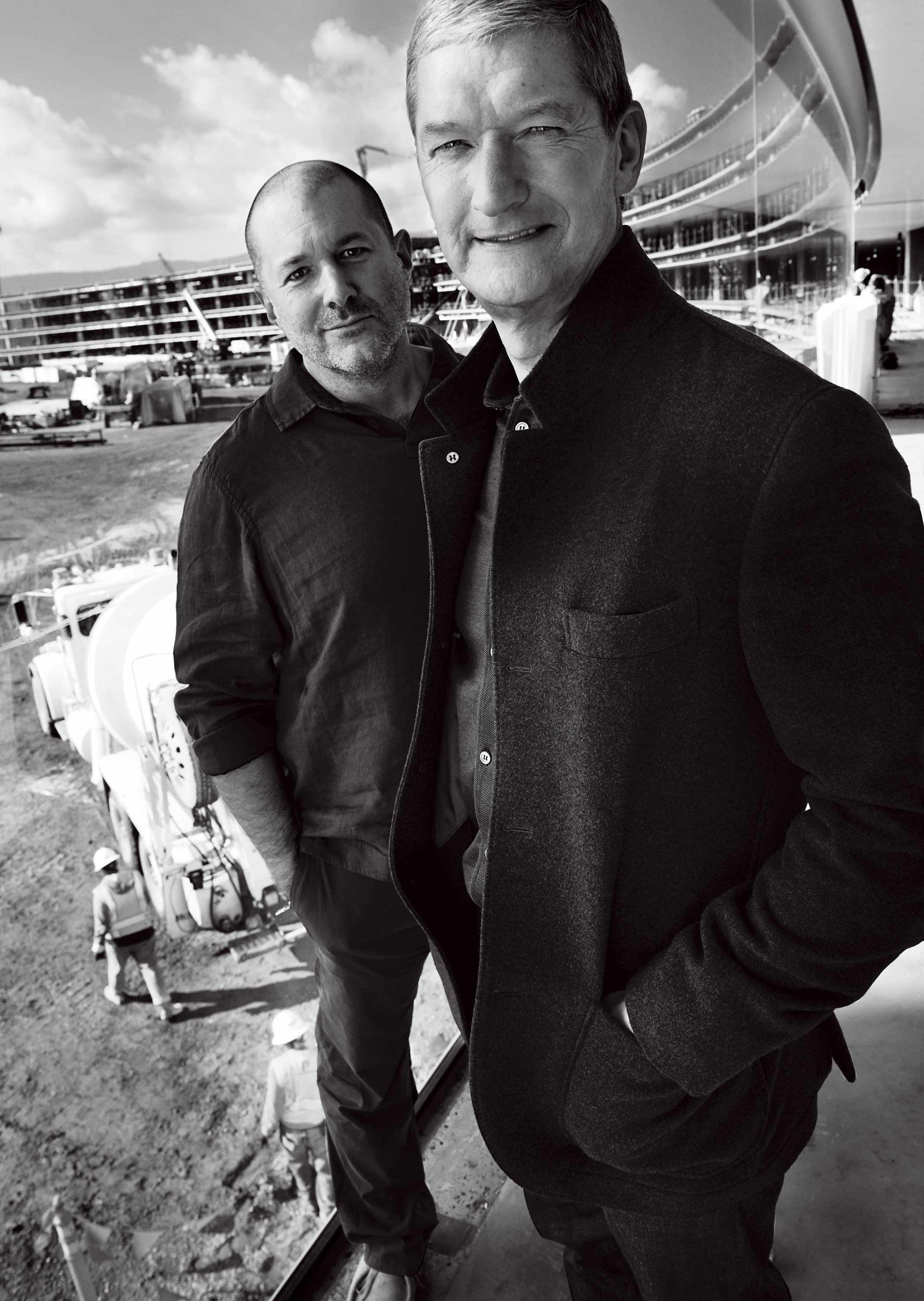 Tim Cook y Jonny Ive