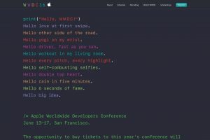 WWDC16