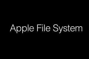 Apple File System