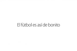 El futbol es asi de bonito Apple