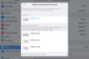 2TB de espacio en iCloud