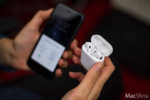 Vinculando AirPods con iPhone